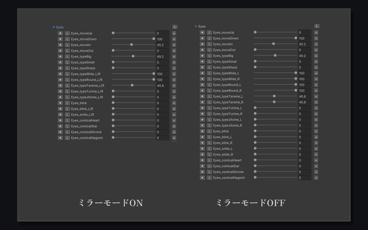 SMR Editorのミラー編集